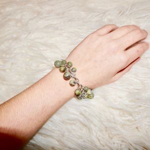 Green Beaded Bracelet